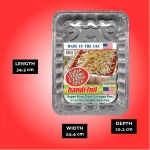 Handi-Foil Aluminum Super King Giant Lasagna Pan 1 Count per pack