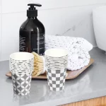 Lamosi Disposable Paper Cups Mouthwash Cups Espresso Cups Gray, 5 oz, 300 Count