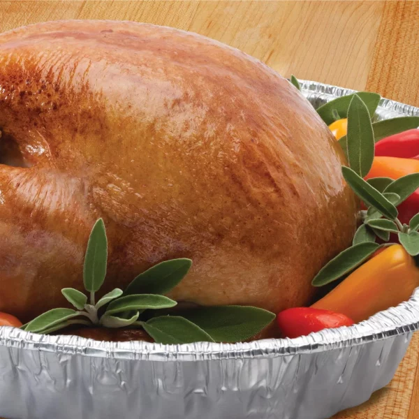 Handi-Foil Aluminum Foil Giant Oval Roaster, 16" x 13.12" x 3.12", 1 Count
