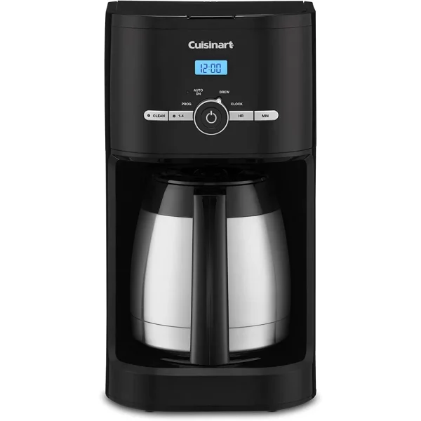 Cuisinart DCC-1170BK 10-Cup Thermal Classic Programmable Coffeemaker Black Bundle with 3 YR CPS Enhanced Protection Pack