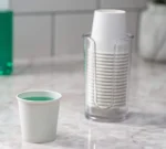 Comfy Package 4 Oz White Paper Cups Disposable Coffee Cups Espresso Cups, 300-Pack