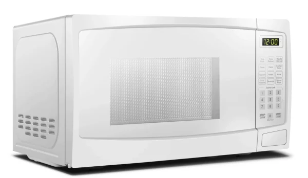 Danby 1000W 1.1 Cubic Feet Convenient User-Friendly Countertop Microwave, White
