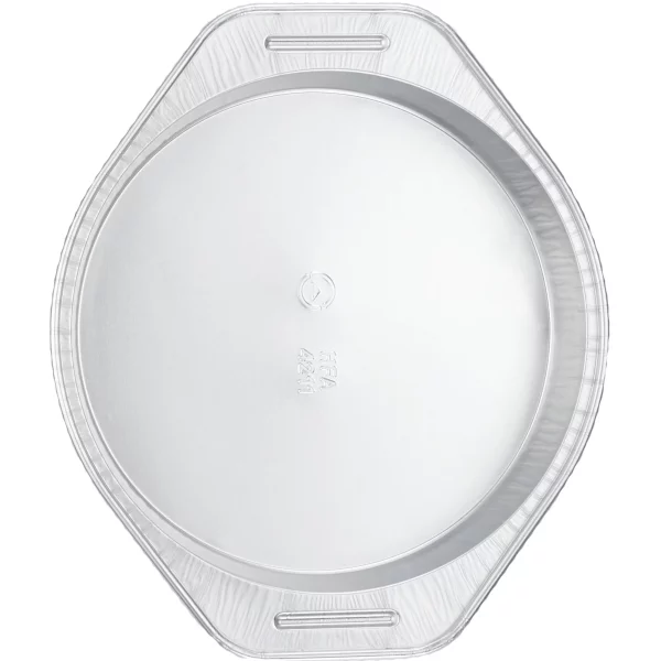 Handi-Foil Aluminum Super King 9" Round Cake Pan with Lid, 2 Count