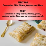 Handi-Foil 8 x 8 Square Aluminum Cake Pan Sets 2 Count