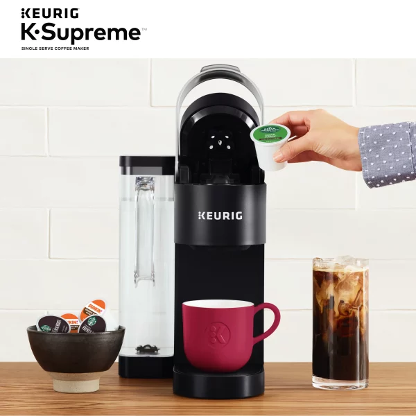 Keurig K-Supreme Single-Serve K-Cup Pod Coffee Maker, Black