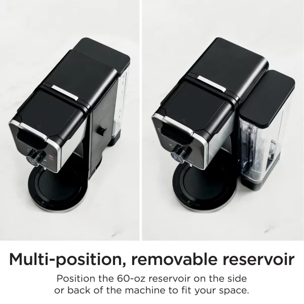 Ninja® CFP300 DualBrew Specialty Coffee System, Single-Serve, K-Cup Pod Compatible, 12-Cup Drip Coffee Maker, Glass Carafe