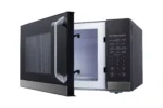 Hamilton Beach 1.4 Cu.ft. Microwave Oven, Black Stainless Steel, with Sensor