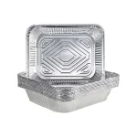 Aluminum Foil Pans with Lids -FOUKUS 9x13 Disposable Foil Pans with Covers - 10 Pack Food Containers Great for Baking, Cooking, Heating, Storing, Prepping Food