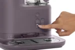 Mr. Coffee Single Serve Frappe, Iced, and Hot Coffee Maker and Blender, Single Serve Iced Coffee Maker with Reusable Tumblers and Coffee Filter, Lavender
