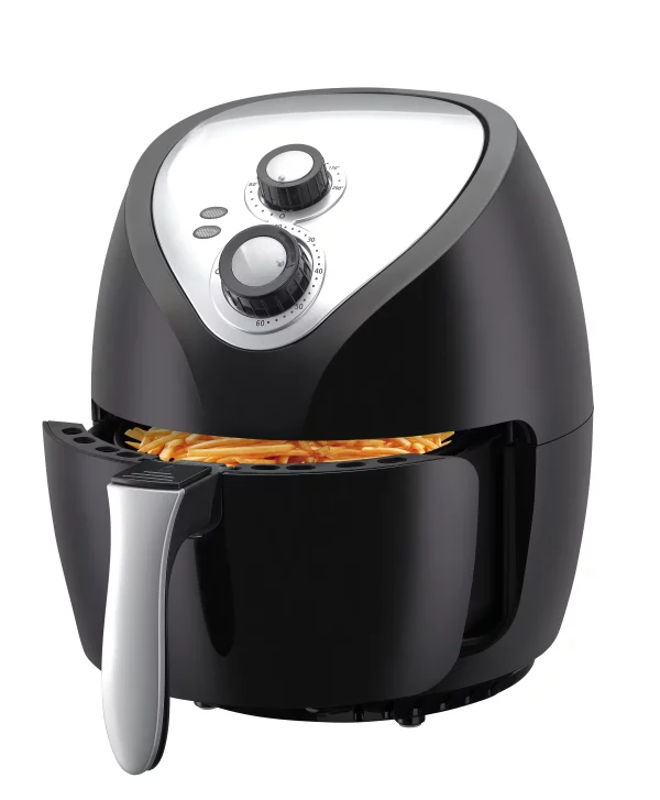 Emerald Air Fryer 4.2 QT Capacity with Rapid Air Technology, Slide Out Basket & Pan 1400 Watts (1811)