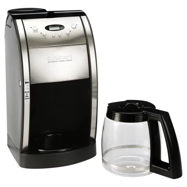 Cuisinart Grind & Brew™ 12 Cup Automatic Coffeemaker, Silver