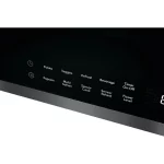 Frigidaire FGBM19WNVD 30 Gallery Series Black Stainless Steel Over-the-Range Microwave with 1.9 cu. ft. Capacity 300 CFM Sensor Cooking and LED Interior Lighting