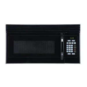 BLACK+DECKER 1.6 cu ft Over the Range Microwave, Black