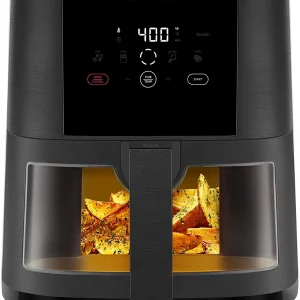 Chefman TurboTouch Easy View Air Fryer, Cook Oil-Free, Convenient Window, 5 Quarts