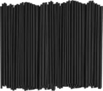 Comfy Package 5” Coffee Straws Stirring Sticks Drink Stirrers Cocktail, Black 1000-Pack