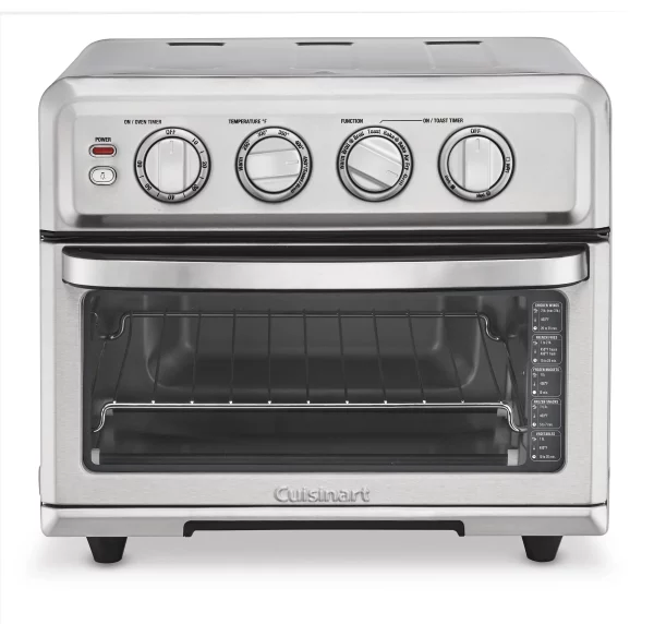 Cuisinart Air-Fryer Toaster Oven with Grill, Stainless, New, TOA-70