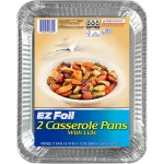 EZ Foil Casserole Pan, 12 x 9 inch, 2 Count