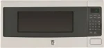 GE Profile Series 1.1 Cu. Ft. Countertop Microwave Oven, Stainless Steel, 800 Watts