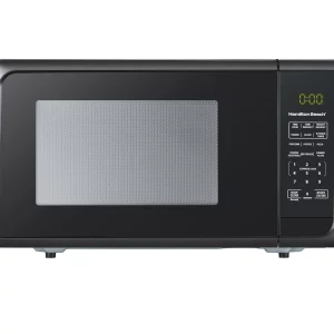Hamilton Beach 0.9 Cu. ft. Matte Black Microwave Oven