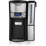 Hamilton Beach Brew Station 12 Cup Programmable Coffee Maker, Removable Reservoir, Stainless Steel, 47950