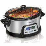 Hamilton Beach FlexCook 6 Qt Stay or Go Slow Cooker - Stainless Steel