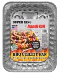 Handi-Foil Super King Aluminum Extra Deep BBQ Utility Pan, 1 Count Per Pack