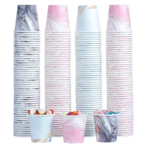 Lamosi Everyday Mouthwash Cups Disposable Paper Cups Small Cups, 3 oz, 300 Count