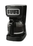 Mainstays Black 12-Cup Programmable Coffee Maker, 1.8 Liter Capacity, New