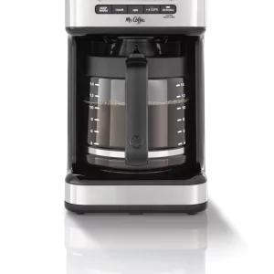 Mr. Coffee® 14 Cup Programmable Coffee Maker, Light Stainless Steel