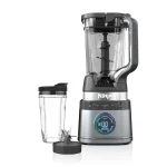 Ninja Detect Duo Power Blender + Single Serve with Blend Sense Technology, Platinum Silver, TB300