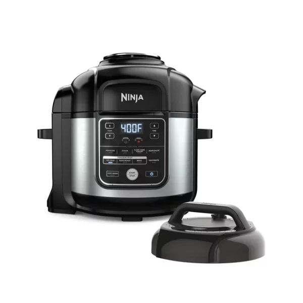 Ninja Foodi 10-in-1 8-Quart XL Pressure Cooker Air Fryer Multicooker, Stainless, OS400