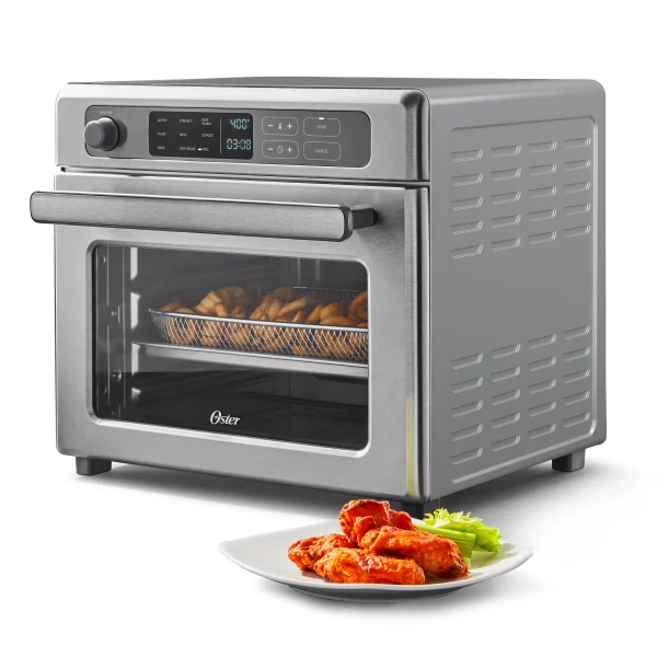 Oster Digital RapidCrisp™ Air Fryer Oven, 9-Function Countertop Oven with Convection