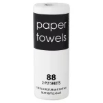 Paper Towels, 1 Roll, 88 Sheets, 2-Ply