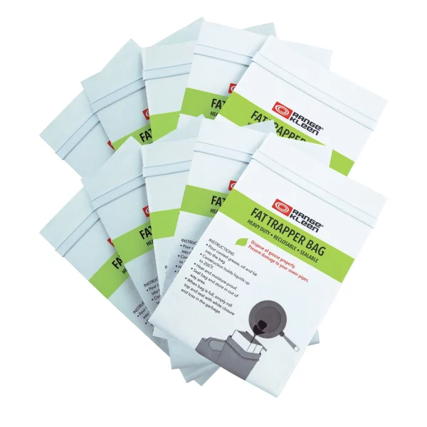 Range Kleen Disposable Fat Trapper Refill Bags - 10 Pk