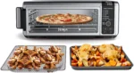 Restored Ninja Foodi FT102CO Digital Fry, Convection Oven, Toaster, Air Fryer, with XL Capacity (Stainless Steel)- (Refurbished)
