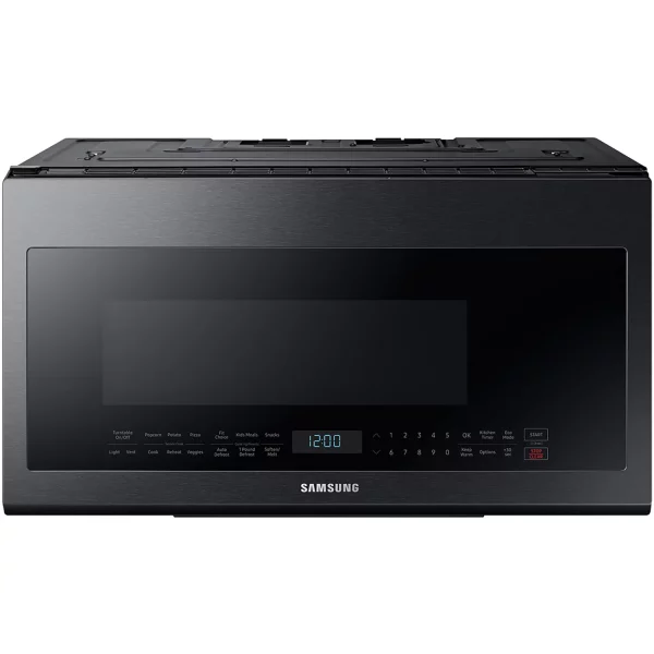 Samsung 2.1 Cu. Ft. Over The Range Microwave with Sensor Cooking in Black Stainless Steel