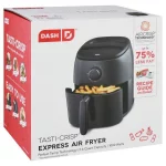 StoreBound DCAF120GBGY02 Dash Tasti-Crisp Express Air Fryer, 2.6 Quart in Grey