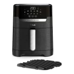 T-fal Easy Fry & Grill XL 2-in-1 Air Fryer Combo, 4.4 quart
