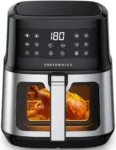 TaoTronics Air Fryer, 8-in-1 Airfryer Oven with Viewing Window Smart Touch 5.3 Quart