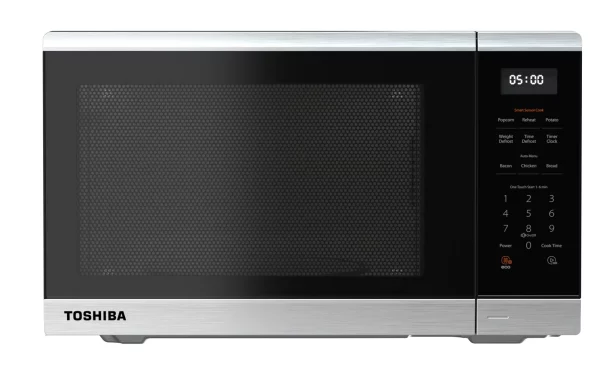 Toshiba 1.4 Cu. Ft., Stainless Steel, 1100 Watt, Microwave Oven with Sensor Cook