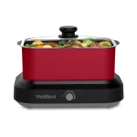 West Bend 5 QT. Versatility Cooker, Includes Bag and Lid, Red, 87905R