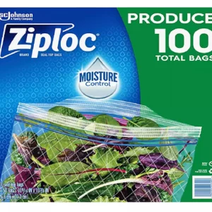 Ziploc Produce Bags w/ Seal Top (100 ct.)