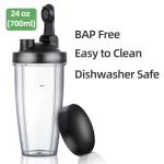 La Reveuse Personal Blender Making Shakes and Smoothies 1000 Watt-with 24 oz Free Portable Travel Bottle