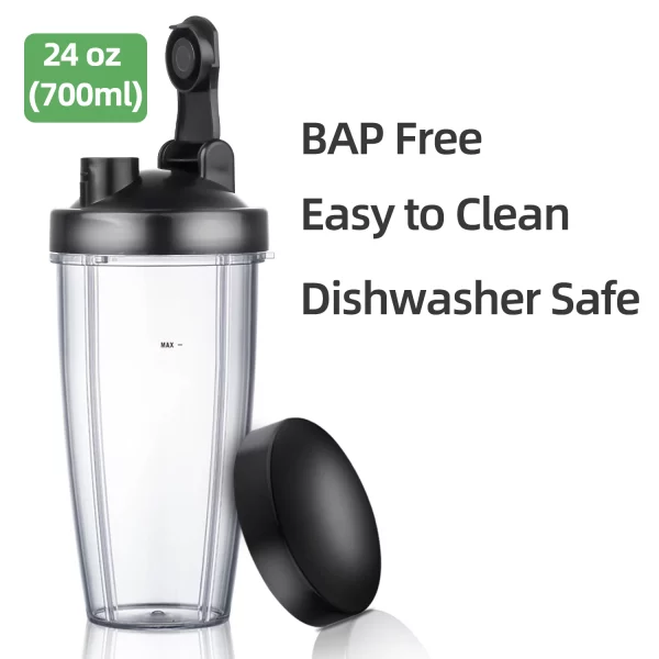 La Reveuse Personal Blender Making Shakes and Smoothies 1000 Watt-with 24 oz Free Portable Travel Bottle