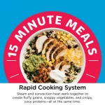 Ninja Speedi Rapid Cooker & Air Fryer, SF300, 6-Qt. Capacity, 10-in-1 Functionality, Meal Maker, Sea Salt Gray