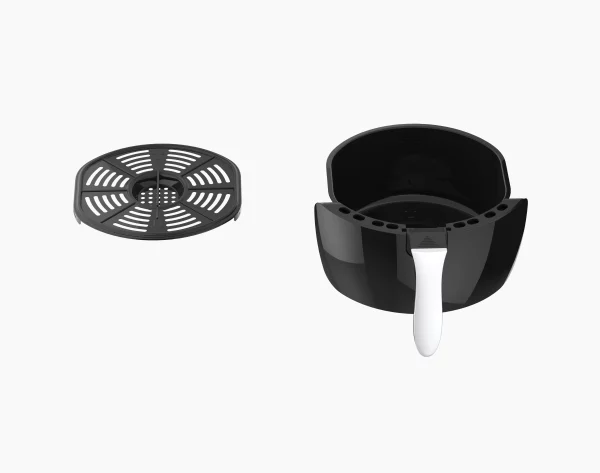 Emerald Air Fryer 4.2 QT Capacity with Rapid Air Technology, Slide Out Basket & Pan 1400 Watts (1811)