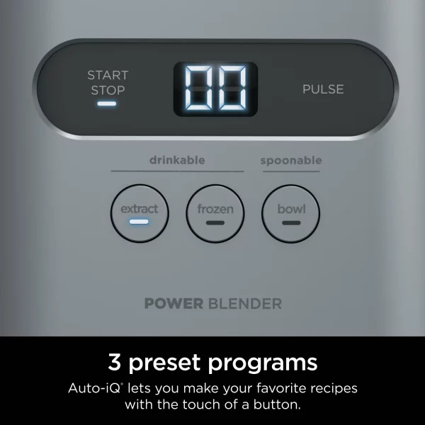 Ninja TWISTi, HIGH-SPEED Blender DUO 3 Preset Auto-iQ Programs, 34 oz. Pitcher Capacity, SS150