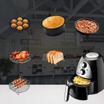 Lychee 12-Piece Air Fryer Accessory Set 3.8QT - 5.8QT