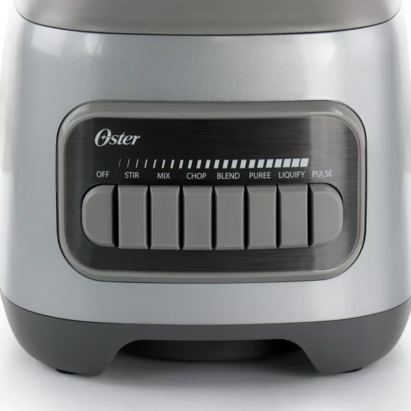 Oster Pulverizing 800 Watts 6 Cup Power Blender in Gray with High Speed Motor