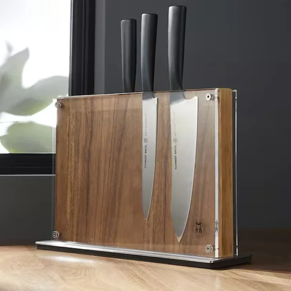 Cutlery Acacia Downtown Knife Block